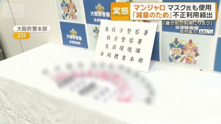無許可で販売　男女3人が書類送検