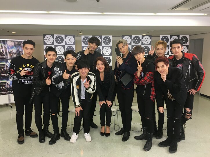 「EXO Coming@AbemaTV」AbemaTVのトーク番組にEXOメンバー9人が初登場