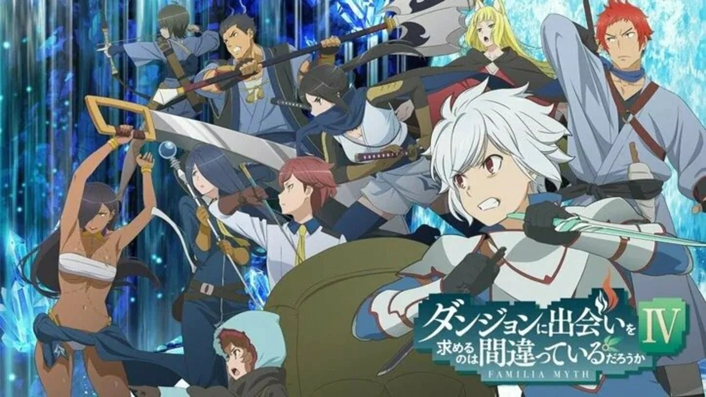 アニメ ダンまちiv 2話 彼氏目線 なed映像が解禁 ヘスティアのキス顔に 1億人が気絶する と反響 ニュース Abema Times