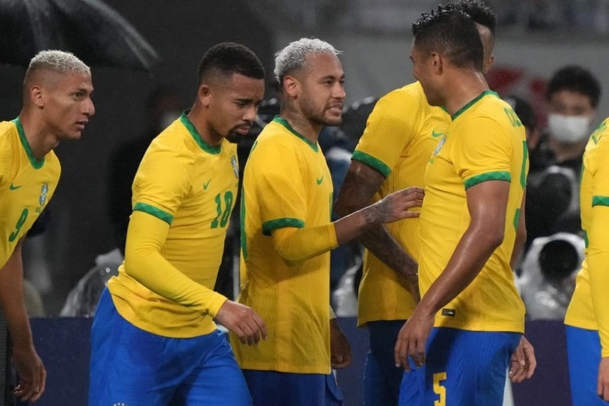 ワールドカップ2022 ブラジル代表ネイマール選手ホーム  レプリカユニフォーム