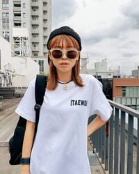 若槻千夏、『梨泰院クラス』Tシャツ姿に「本当にかわいい！」と反響