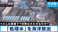 麻生大臣「飲んでもなんということない」発言を中韓批判も 福島第一原発処理水の海洋放出は世界より厳しい基準？
