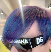 アレクサンダー『やべ　髪色が熱帯魚みたいじゃん』