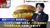 【映像】日本経済の実態 ビッグマックで分析