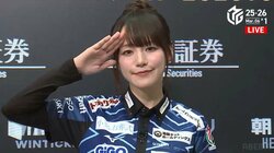 瑞原明奈、荒波乗り越え逆転サヨナラトップ クタクタでも超キュートな“みずにゃんスマイル”「皆さん楽しんでください！」／麻雀・Mリーグ