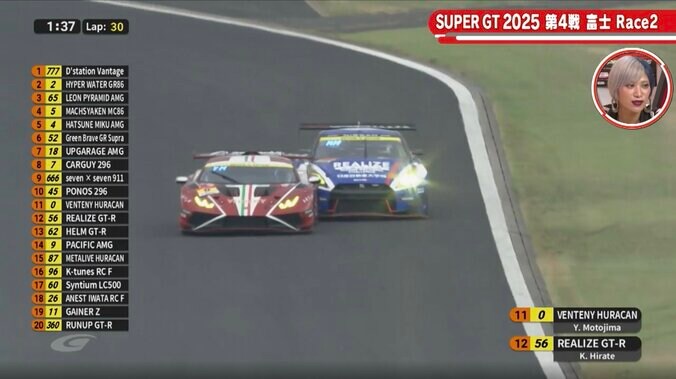 「ああ接触！」GT-R、パーツ吹っ飛ぶ“豪快追い抜き”…カメラが捉えた驚異の瞬間「カナードが飛んでった」 3枚目