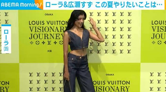 モデルのローラ（35）