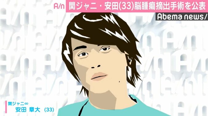 関ジャニ∞安田、脳腫瘍摘出を公表　復帰に向け決意「ステージに立ち続けるため…」 1枚目