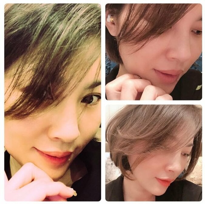 瀬戸朝香、ショートヘアにカットした写真を公開「何気にアレンジも効く！」 1枚目