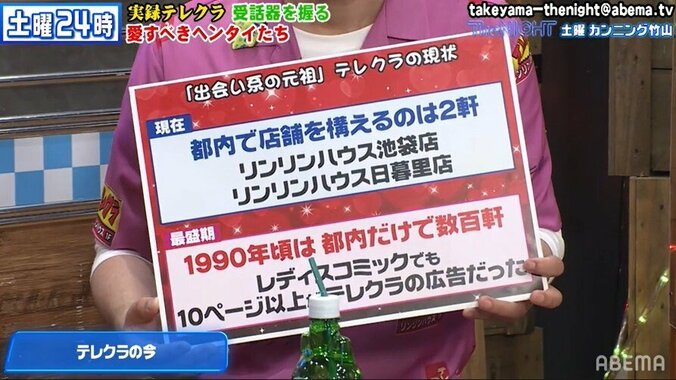 現在は都内にたった2店舗…！激減するテレクラの厳しい現状 2枚目