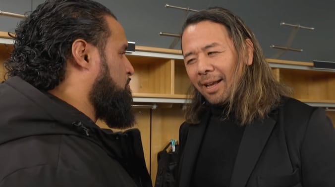 【映像】「ダマレ！」元新日戦士が“日本語”でバチバチ