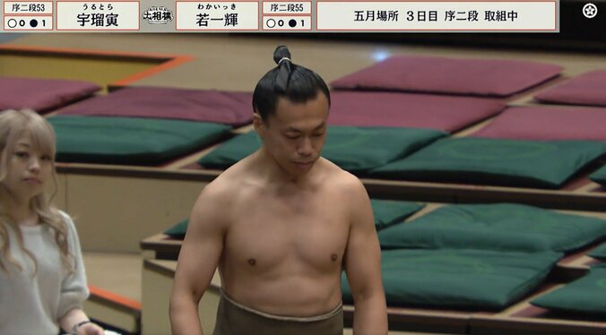 「体脂肪率何％よ」「腹筋割れてる」体重62キロ、超個性的な小兵力士にネット興味津々 3枚目