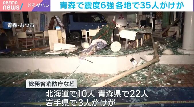 青森・むつ市の様子