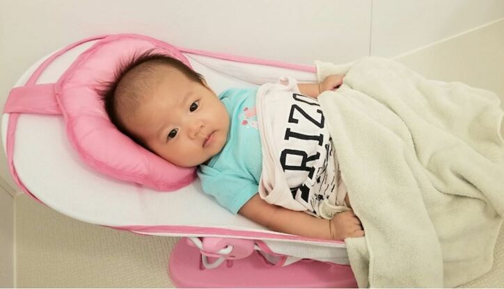 小原正子、生後2か月の娘が好きな場所を明かす「ピタッと泣きやむから不思議」