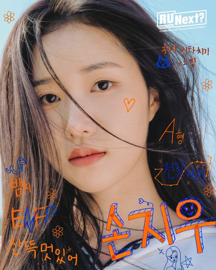 「HYBE」の新ガールズグループデビューサバイバル番組、参加者22名の名前・プロフィール写真解禁! LE SSERAFIM候補のルカほか日本から7名が参加『R U Next?(アーユーネクスト?)』