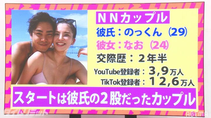 「彼氏のスマホを見ている」「2人目の浮気相手だった」人気カップルYouTuberの暴露に極楽・加藤ら戦慄