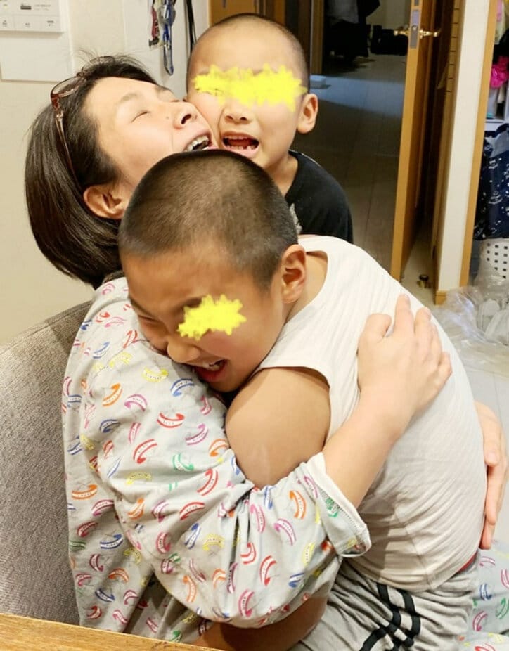 くわばたりえ、子ども達の成長に複雑な心境「もう数年、抱っこさせてください」