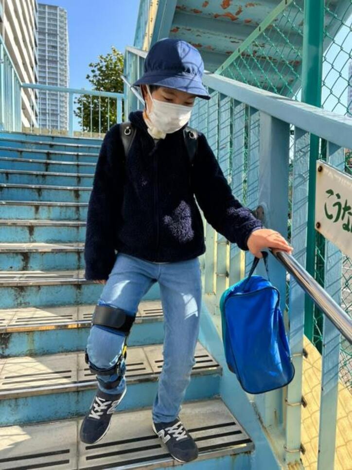  野田聖子氏、息子が1人で通学する姿を公開「ひとりで生きていけるよう練習」 