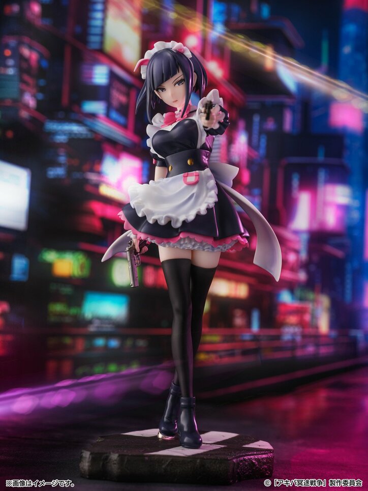 【写真・画像】アニメ『アキバ冥途戦争』より、「万年嵐子」がフィギュアになって登場!9月20日まで予約受付中 11枚目