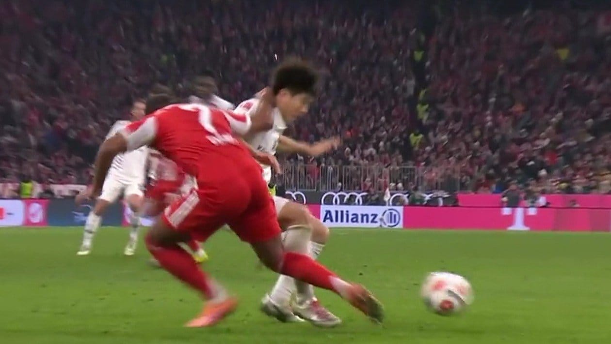 【映像】ドイツ代表MFを完封した絶品ディフェンス