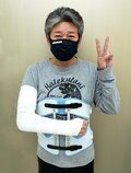 布川敏和、階段から転落し全治2か月の怪我「打撲どころか, 折れてんじゃん」
