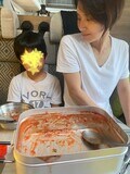  宮崎謙介、車内で作った朝食を堪能「大雨だったので」 