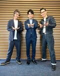 「イケメン渋滞中」「朝から幸せ」AKIRA＆TAKAHIRO＆山下健二郎の3ショットにファン歓喜