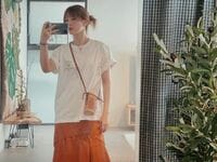 「すごくお洒落」「絶妙なバランス」本田翼のキュートな夏服コーデに称賛の声