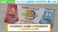 【映像】プレミアム商品券440万円分 買い占め 返還求めず
