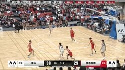 「利き手じゃないのに…」東山1年・中川宗之助の“逆手ブザービーター”の3ポイントがえぐい