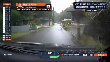 きあらてゃ。ページ 雨のラリージャパンで180キロ！ 32歳日本人、“魂のアタック”に「鳥肌が