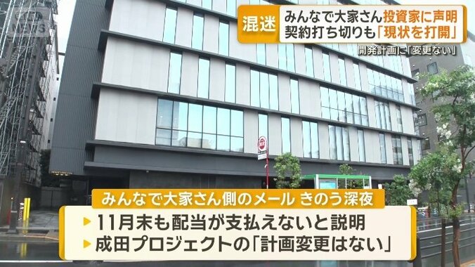 成田プロジェクトの「計画変更はない」