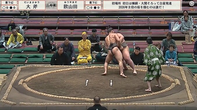 背中もバキバキの欧山田