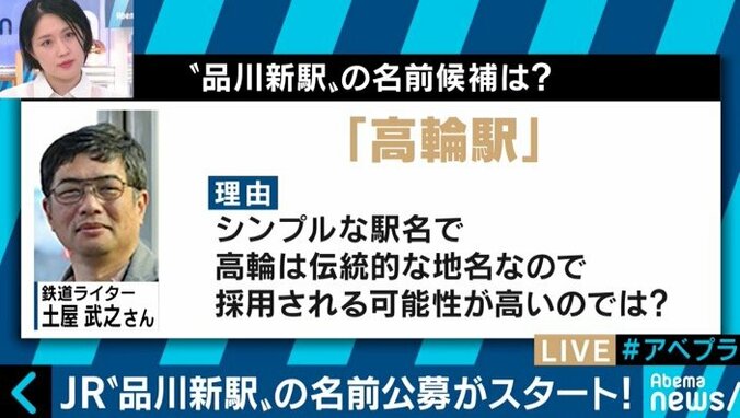 「新品川」？「高輪」？山手線の新駅名を予想してもらった 4枚目