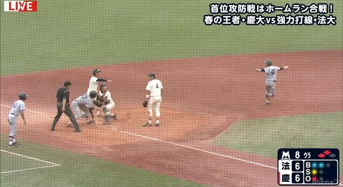 秋の珍事！　法政大が“野手全員参加”で涙の円陣、延長12回で力尽くも視聴者「法政の強さの理由が分かった」 2枚目