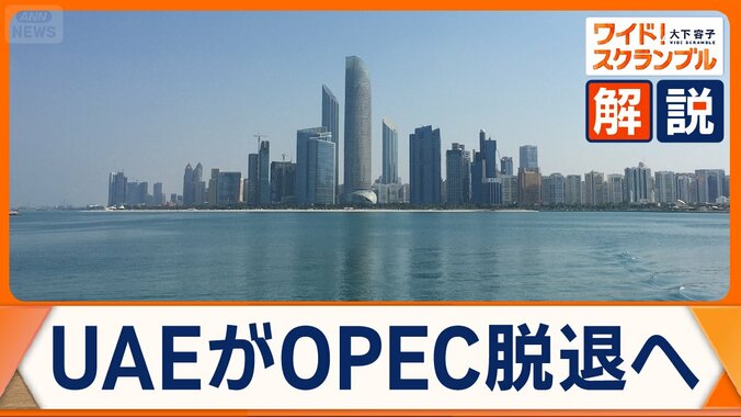 UAEがOPEC脱退表明　ホルムズ海峡の封鎖長期化の中　背景にサウジとの“対立” 1枚目