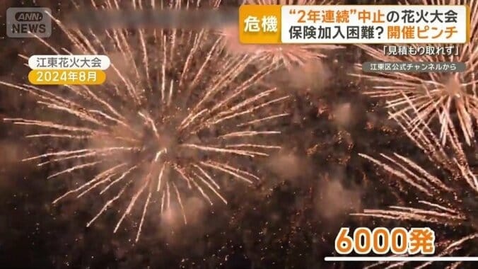 過去の江東花火大会の様子