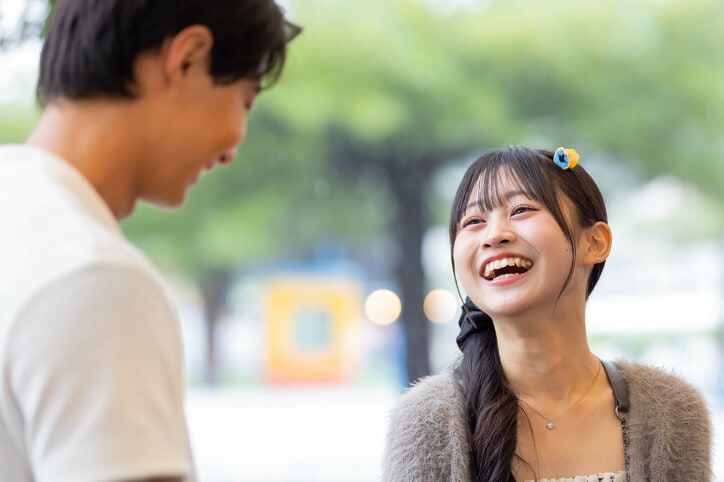 かわいすぎる高2女子、好きな男子の目を見て「好き」!