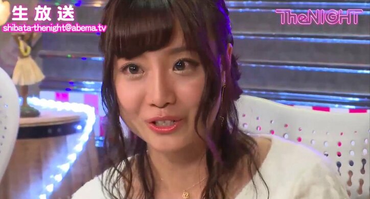 元SKE柴田阿弥、生放送で大粒の涙流す　その理由とは…