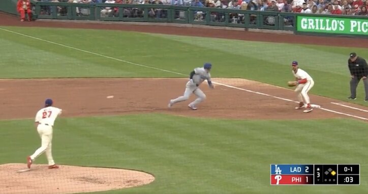 【写真・画像】なんだこれは…？ 佐々木朗希に“打者が混乱”「エグすぎる」 急ブレーキ→ストンと落下する“超絶魔球”に「変化量デカい」「この落差よw」　1枚目