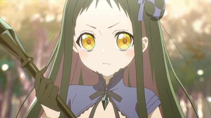 アニメ『かつて魔法少女と悪は敵対していた。』（まほあく）PV場面カット3