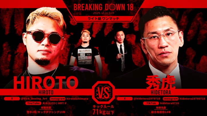 【写真・画像】ブレイキングダウン18（Breaking Down18）試合速報・対戦カード・大会情報　17枚目
