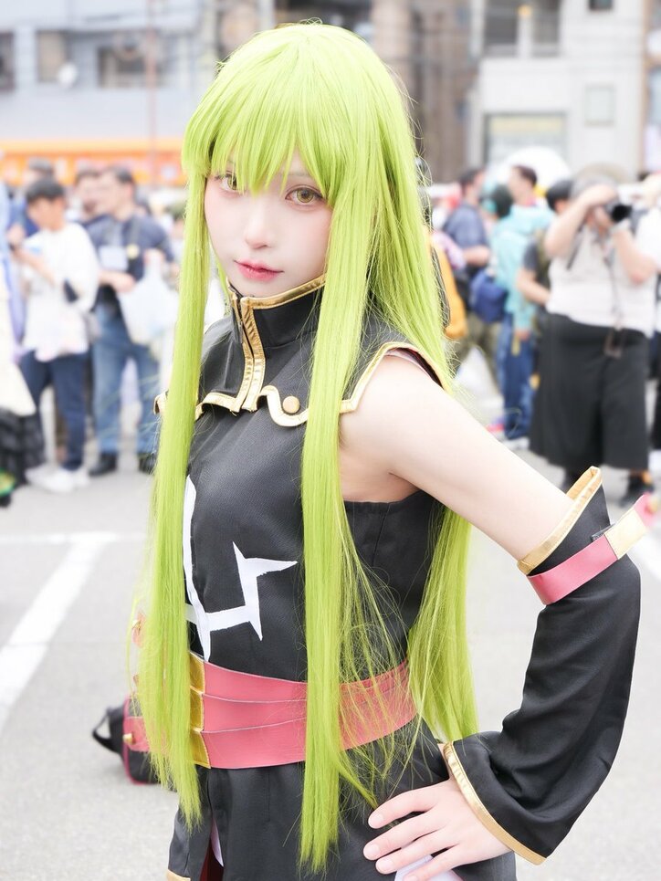 【写真・画像】『コードギアス 反逆のルルーシュ R2』C.C.コスプレ画像　1枚目