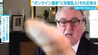 【映像】オンライン議会に飼い猫が乱入の珍事