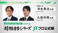 2020年度「将棋日本シリーズ」 一回戦第一局 羽生善治九段 対 久保利明九段