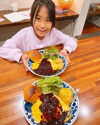 みきママ『ラケル風デミグラオムライスです！！』