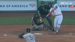 吉田正尚、2試合連続で出番なし ダブルヘッダー1試合目は欠場、2試合目に出場か チームは快勝