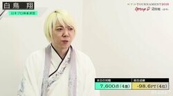白鳥翔、2ラススタートも「焦ってもいいことはない」／麻雀・RTDトーナメント2019　グループD