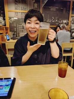  山田花子、長男と2人で満喫した外食「パパと次男は3泊で旅行に」 