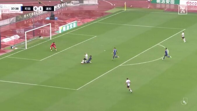 「エジルキックやん！」浦和MFの“謎回転ループシュート”が話題沸騰「どうやってんの？」「わざと浮かしてるのやばいな」圧巻のコントロールショットにファン騒然 5枚目